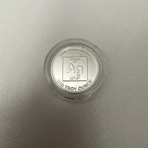 Silver 1/10th Troy Oz .999 AG