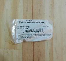Dillon Powder Funnel - "N" RIFLE - 6.8mm, 7TCU;  13014