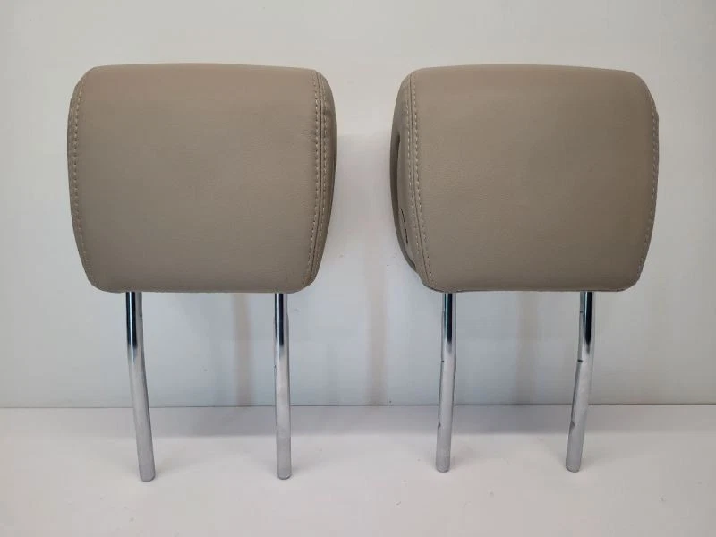 HYUNDAI SANTA FE 2013-2017 DIESTRO DERECHO IZQUIERDO REPOSACABEZAS DELANTERO CUERO GRIS Foto 3 de 4