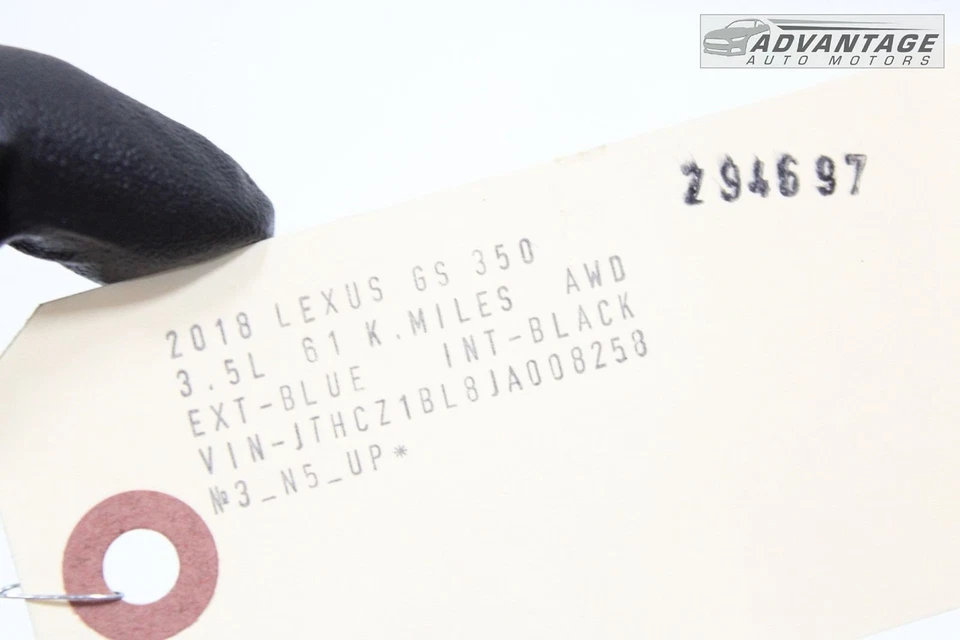 LEXUS GS350 2016-2020 3,5 L MOTOR BOMBA DE ACEITE ENGRANAJE ROTOR ANILLO OEM Foto 3 de 3