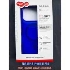 FOR APPLE IPHONE 17 PRO TECH21 EVOCHECK/MAGSAFE-FLEXSHOCK CASE/TEMPERED GLASS