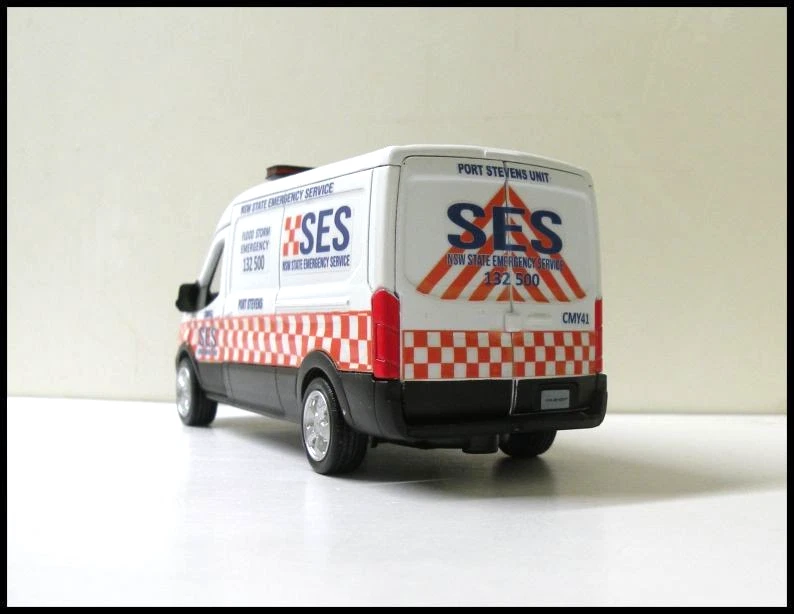 Australian NSW SES Emergency Recovery Sprinter Vehicle/Van Custom Graphics 1/48 - image 4 of 4