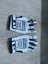 Pro Stock Game Used Portland Sea Dogs Franklin Batting Gloves