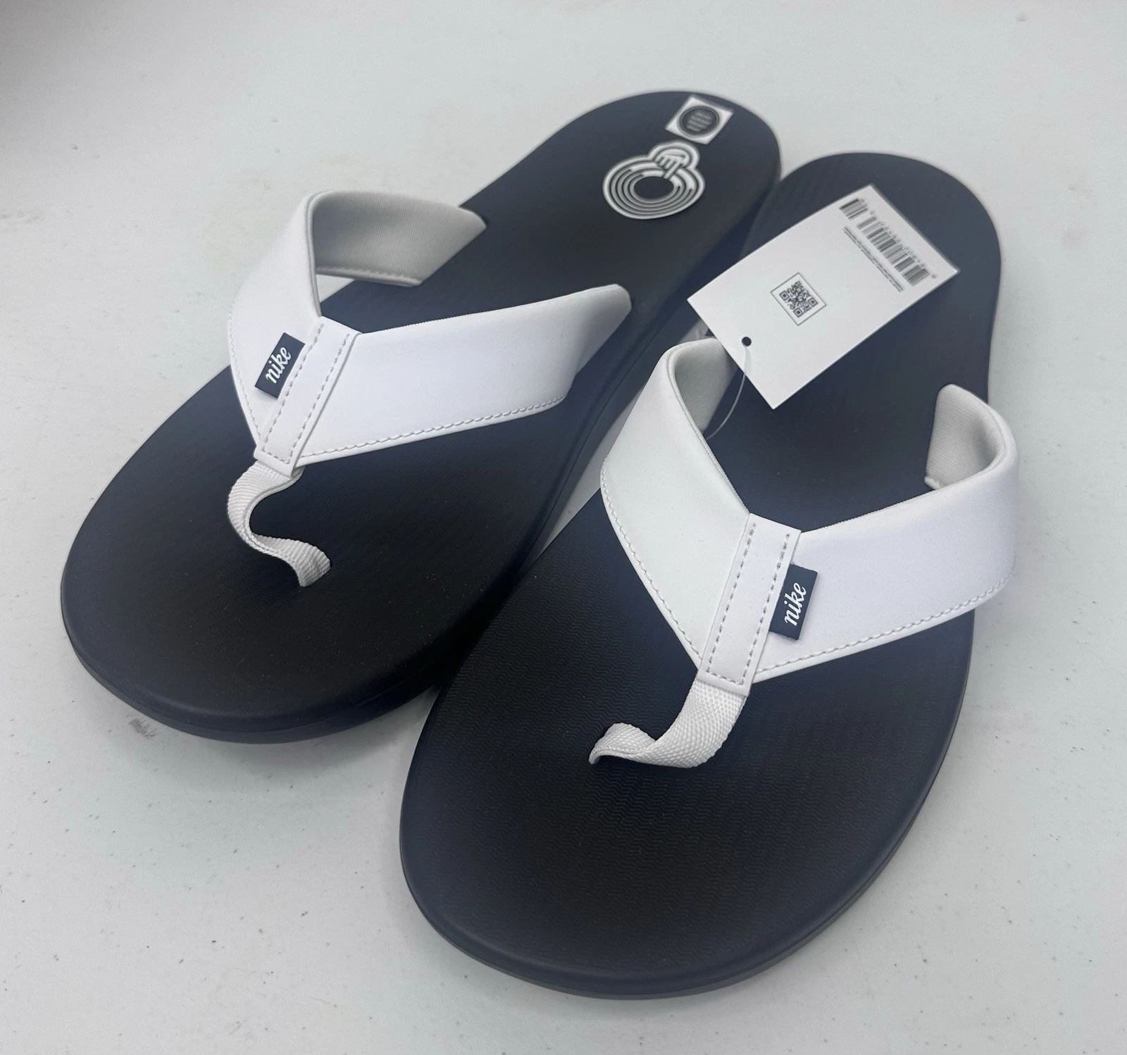 Nike Kepa Kai Mules Uomo Bianco Bianco Nero 13