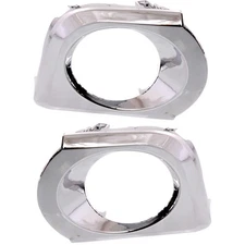 Fog Light Lamp Bezel Chrome Trim LH RH Kit Pair for Toyota 4Runner Truck New