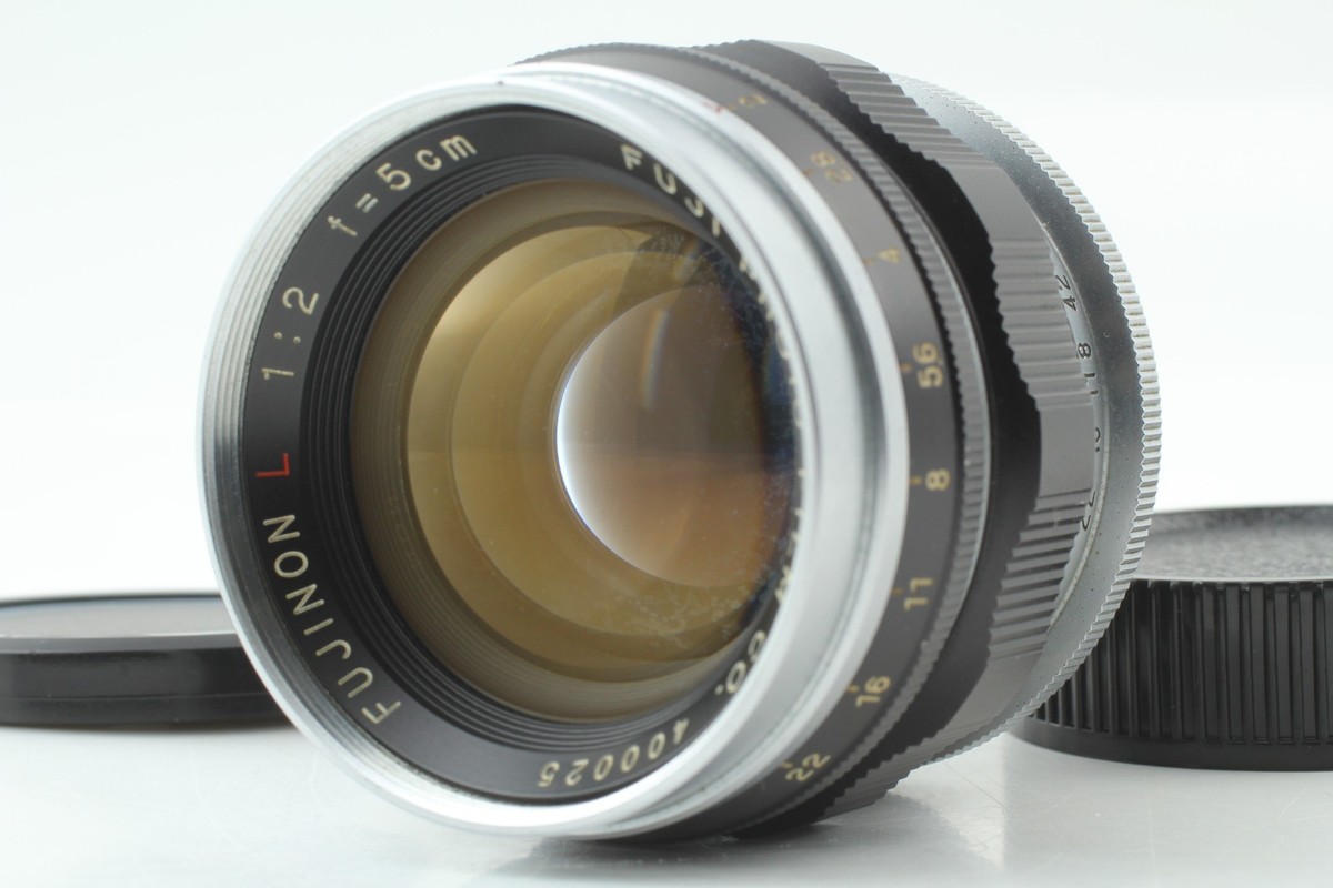 Exc+5] Fuji Fujinon L 5cm 50mm f/2 L39 Leica Screw Mount Lens from