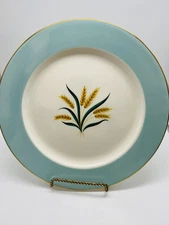 International D S Co Dinner Plate Alliance Ohio VIKING Wheat Vintage 10 Inch