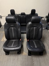 2019 Ford F-150 Platinum 3.5l Full Set Leather Black Seats Oem