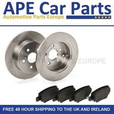 Brake Discs & Brake Pad Rear for Toyota Verso 09-18 1.6 1.8 2.0 2.2 424310F020