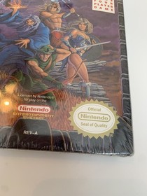 1990 NINTENDO NES MINDSCAPE GAUNTLET II 2 FACTORY SEALED GAME USA MADE IN JAPAN