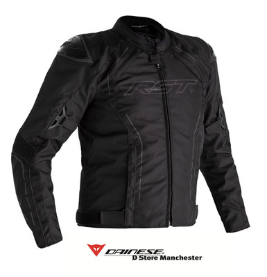 RST S1 schwarz/schwarz Urban Sports Touring wasserdichte Textil Motorrad Jacke...