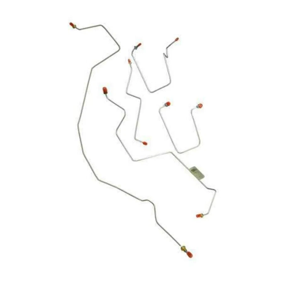 Front Brake Line Kit Fits GMC Sonoma 1998-2000 2WD TKT9804OM - Image 2 of 2