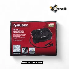 HUSKY 12 Volt Inflator w/ Auto Shutoff & LED