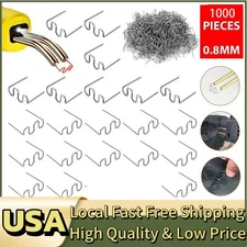 Hot Stapler Staples Repair Kit For Plastic Welder Gun Car Bumper Fender 1000PCS