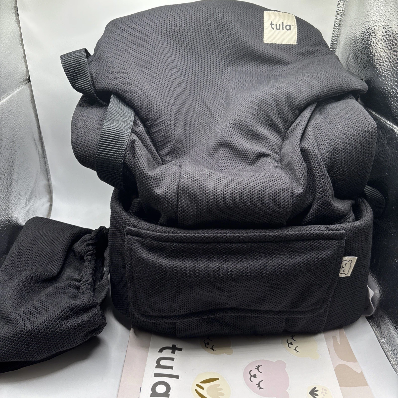 Baby Tula Explore Mesh Carrier Urbanista Black Adjustable Infant Toddler Carrier