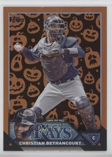 2023 Topps Update Jack-O'-Lantern Foil Christian Bethancourt #US94 1cn6