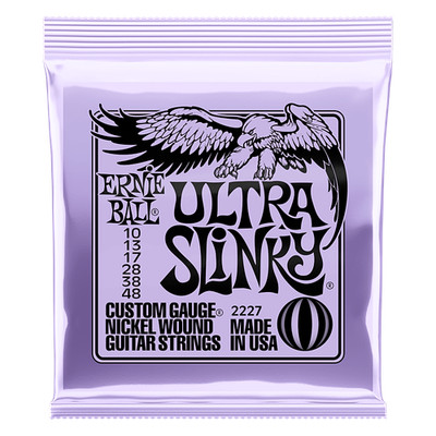 Ernie Ball 2227   Ultra Slinky   010-048   Satz für E-Gitarre   Topseller!