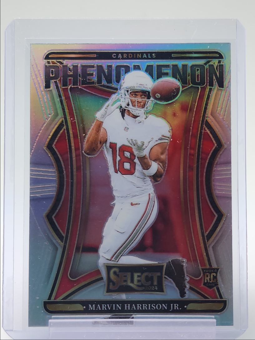 MARVIN HARRISON JR. 2024 SELECT PHENOMENON ROOKIE SILVER PRIZM RC Q5099