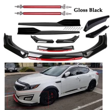 Front Bumper Lip Spoiler Splitter Rear Lip Side Skirt For KIA K5 GT GT-line