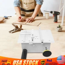 Precision Mini Table Saw Blade DIY Woodworking Bench Saw Cutting Machine