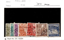 Switzerland, Postage Stamp, #219-225 Used, 1934 (AE)