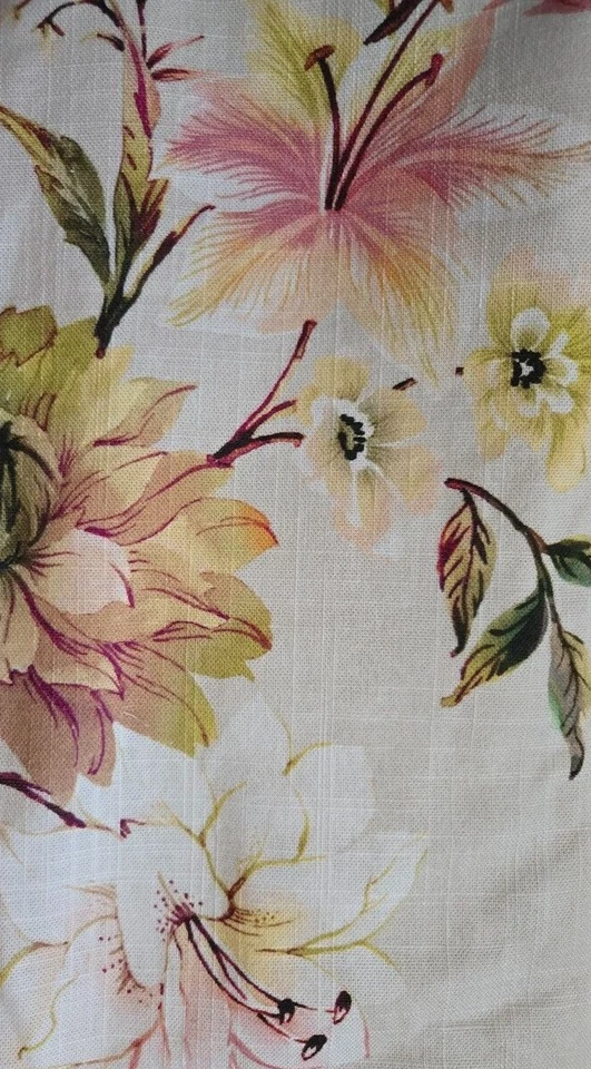 Anthropologie Zosia Estampado Floral 1 Cortina 50" x 84" Multicolor Foto 2 de 4