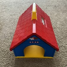 Vintage Pound Puppies Pup's Pad Playset 1986 Tonka Dog House Carrying Case