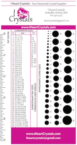 ЛЕГКИЙ ШЕЛК 9ss 2,5 мм IHC 2058 австрийский кристалл с плоской поверхностью стразы 144 шт. - Изображение 3 из 4