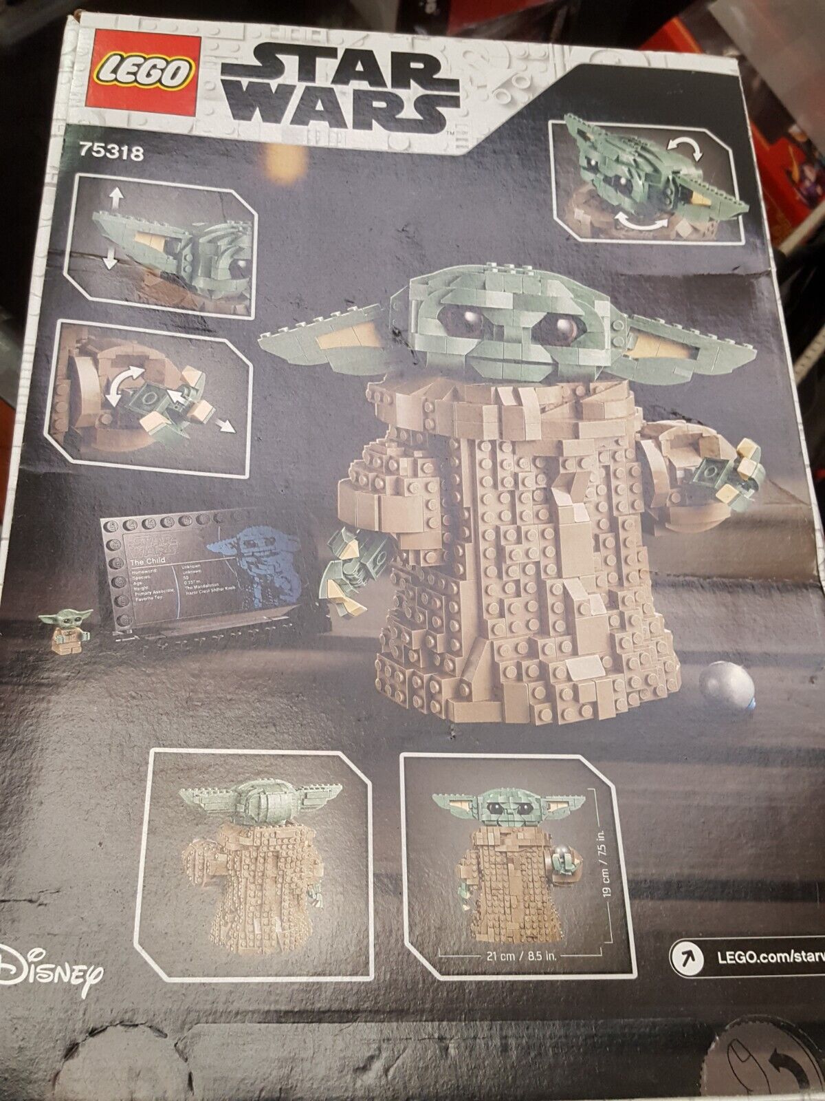 Lego Star Wars Baby Yoda / The Child Mandalorian 1073 Pcs (75318)