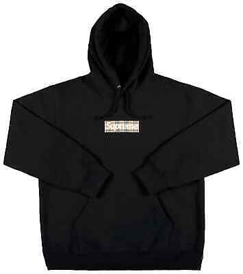 SS22 SUPREME X BURBERRY BOX LOGO HOODED SWEATSHIRT HOODIE SS22 SUPREME X BURBERRY BOX LOGO HOODED SWEATSHIRT HOODIE