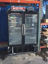 MINUS FORTY 2  DOOR GLASS FREEZER MERCHANDISER - USED AS-IS