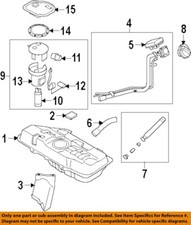 KIA OEM 06-11 Rio Fuel System Fuel System Components-Upper Plate 311581E000