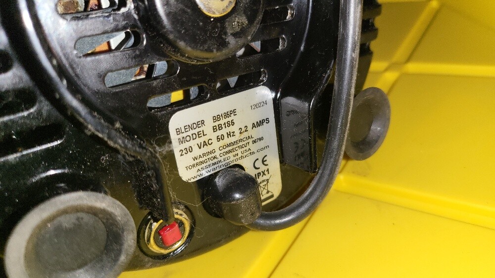 Waring Nublend Mixer Base Only Model BB185PE