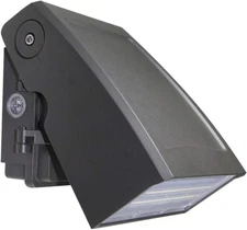 kadision 100W LED Wall Pack Light with Dusk-to-Dawn Photocell, Dark Grey 