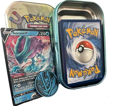 pokemon cards tin uk Pokemon Trading Card Game 10 EMPTY 151 Mini Tin Bundle : One of each Design