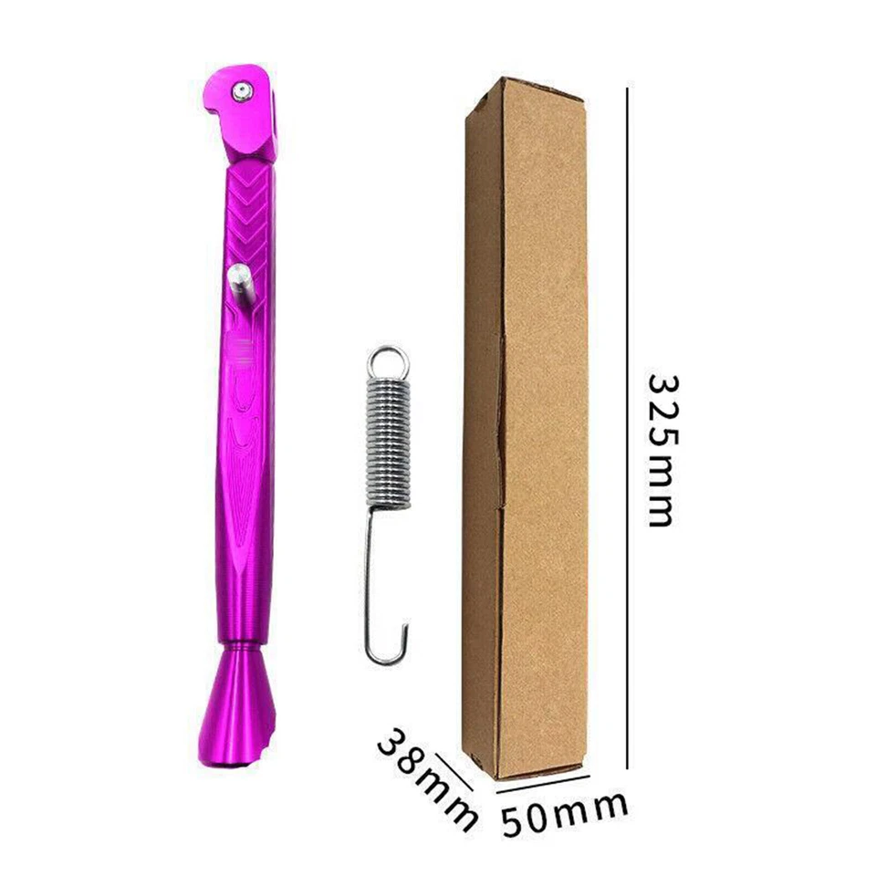 Soporte universal ajustable universal para pie de pie de pie de aluminio CNC para motocicleta Foto 2 de 4