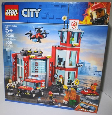 new lego fire station 2019