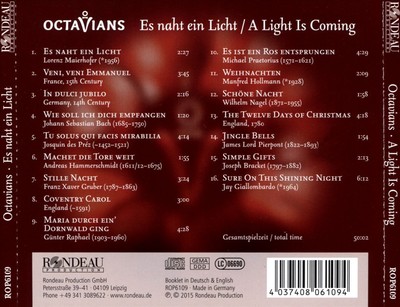OCTAVIANS ES NAHT EIN LICHT NEW CD