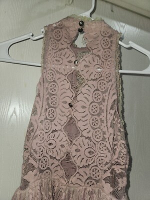 free people pink lace dress Free People Suddenly Fine Maxi Dress by Free People