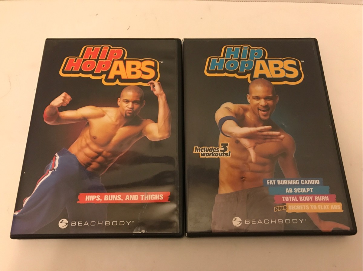 Hip Hop Abs with Shaun T and Beachbody Lot of Workouts on Discs  Used