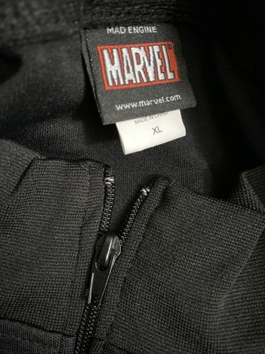 Nuevas chaquetas Marvel Mad Engine X-Men negras con cremallera mangas largas en dificultades pista - Imagen 13 de 16