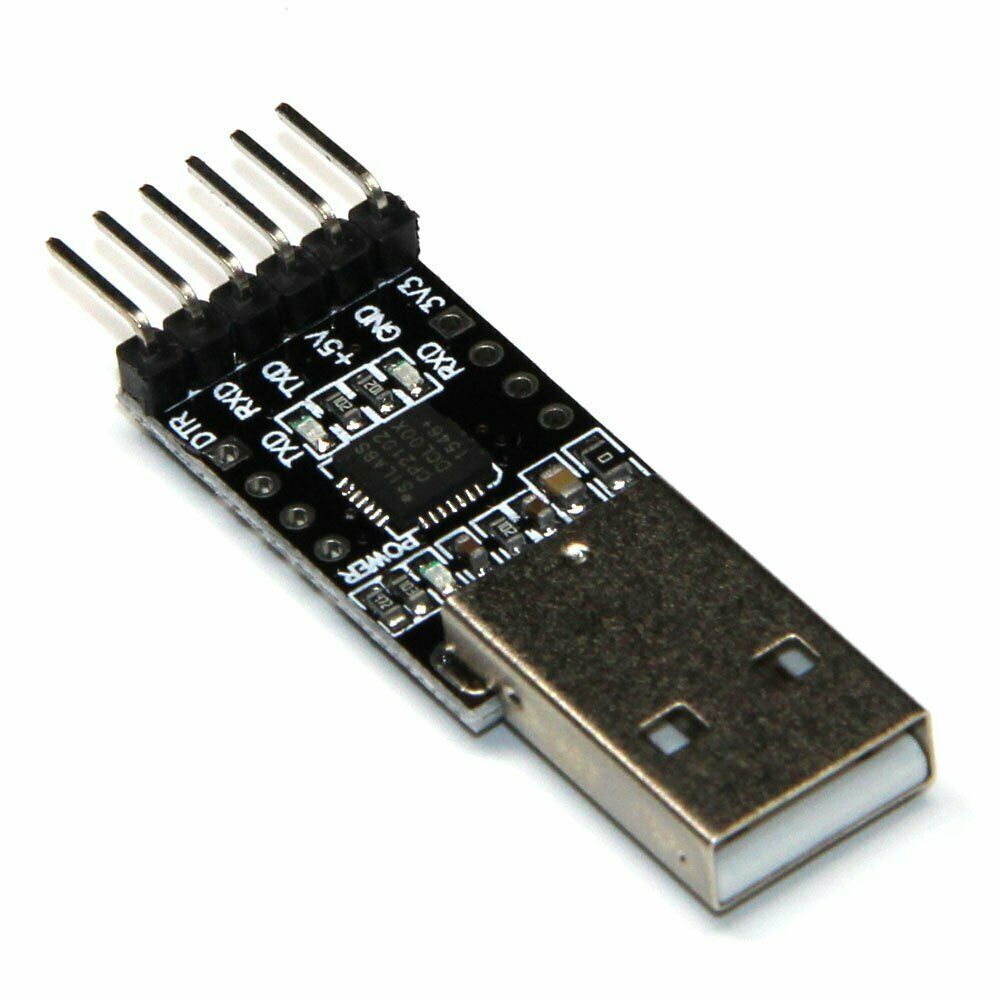 Arduino 6 Pin Serial Cable 6 Pin UART Serial Module CP2102 USB To TTL UART Serial Converter Module ...