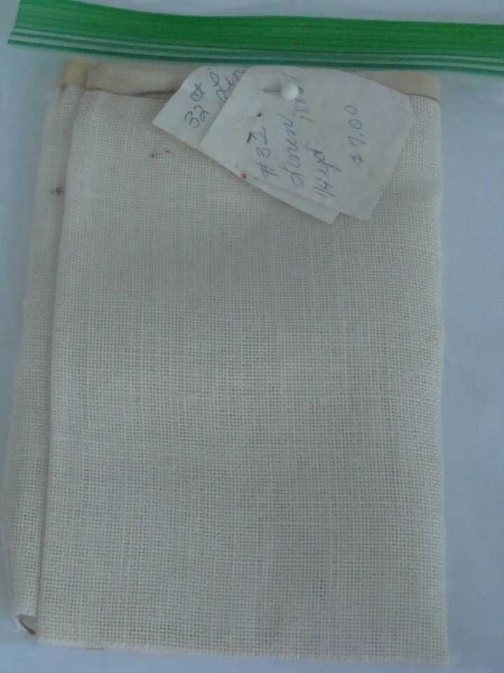 French Lace Linen 32 Count Cross Stitch Fabric 26 x 18 Beige - Image 4 of 4