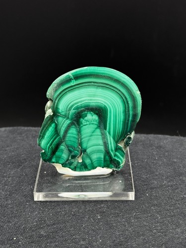 MALAQUITA - El congo - MINERALES COLECCION 5x5x0.6cms - Bild 2 von 6