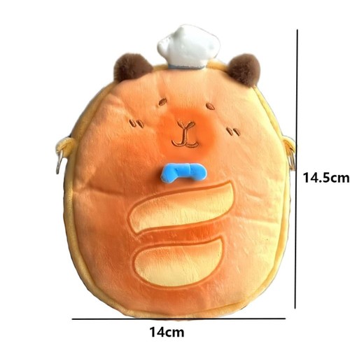 Puppe Capybara Umhängetasche Plüsch Geldbörse Geburtstags geschenke - Picture 2 of 10