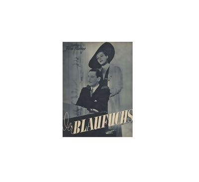 DVD:  DER BLAUFUCHS (1938) * with switchable English subtitles *