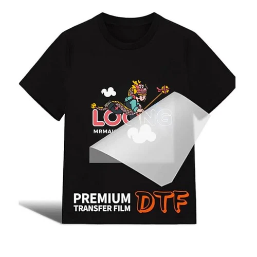 DTF Folie DIN A3 - 95my - Double matt - hotpeel - antistatisch - 100Blatt