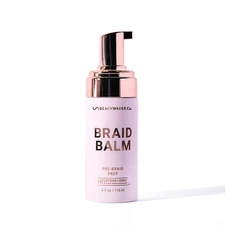 Beachwaver Braid Balm Pre-Braid Prep - Full Size (4 Fl Oz) | Frizz-Taming Primer