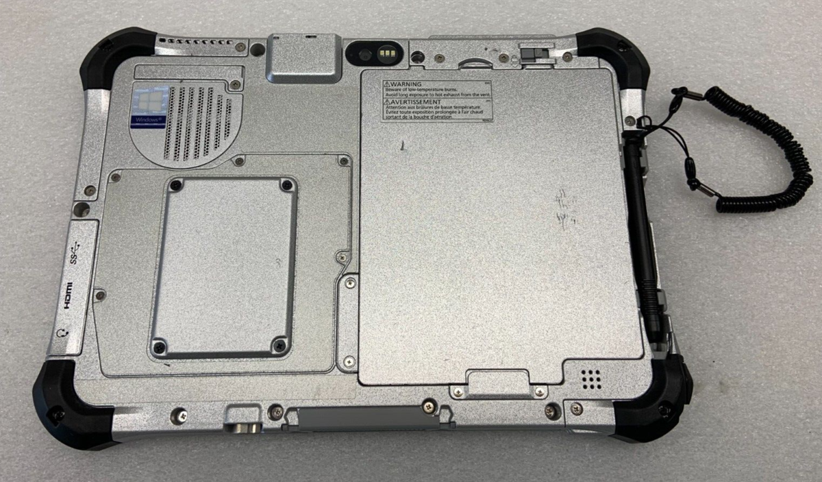 Panasonic Toughpad FZ-G1 MK5 i5 7th SSD ethernet Touch Win10 flat