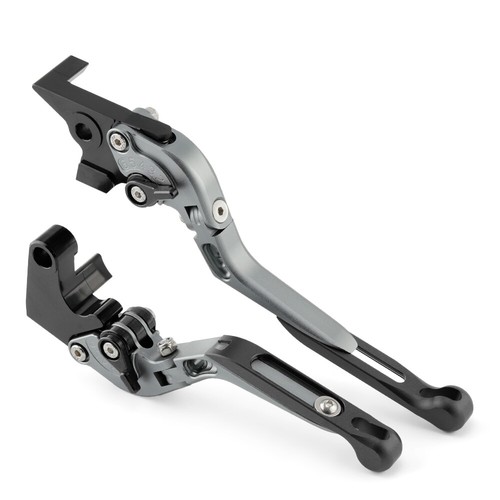 Folding Extendable Brake Clutch Lever For YAMAHA XJR1300 FJR 1300/A SUPER TENERE - Picture 21 of 30